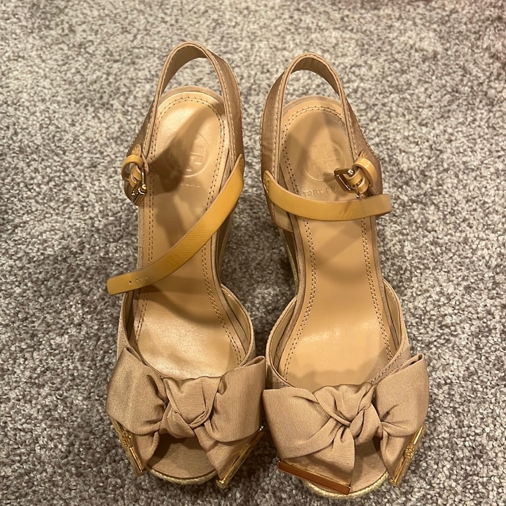 Tory Burch “Penny” 120MM wedge sandal